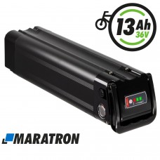 Maratron Ersatz-Akku 36V 13Ah (468Wh) für Telefunken Multitalent, Zündapp Z510 - LANGE VERSION 39,5cm