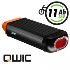 QWIC Premium / Performance Gepäckträgerakku 36V 11,6 Ah (417 Wh) für Qwic E-Bikes
