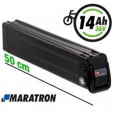Maratron Ersatz-Akku für Fatbikes von eStallion und Varaneo 36V 14Ah (500Wh) - SilverFish 50cm